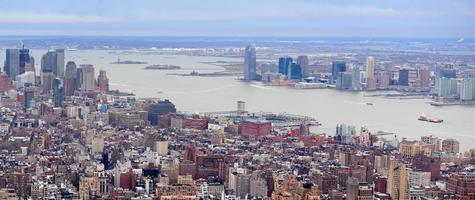 New Jersey Panorama from New York City Manhattan photo