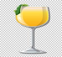 Daiquiri cocktail in glass vector