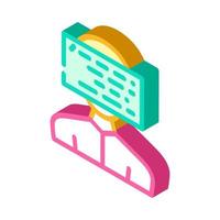 client programming kyc isometric icon vector illustration