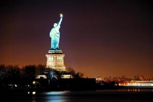 estatua de la libertad, ciudad de nueva york foto