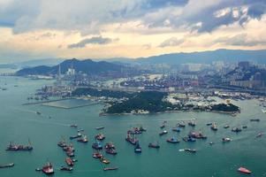 Hong Kong aerial view photo