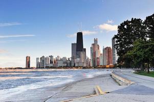 Chicago urban skyline photo