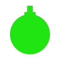 Christmas ball illustrated on a white background vector