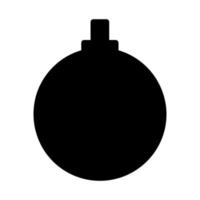 Christmas ball illustrated on a white background vector