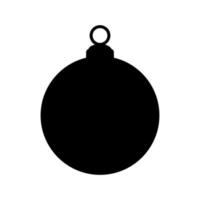 Christmas ball illustrated on a white background vector