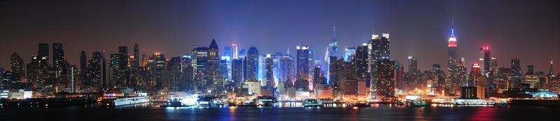 nueva york manhattan midtown skyline foto