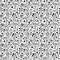 Abstract Music Seamless Pattern Background. Vector Illustration.