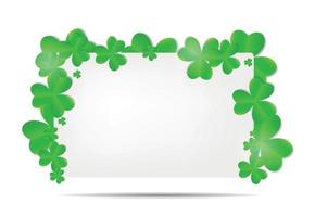 Saint Patricks day background vector illustration