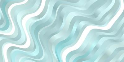 Light BLUE vector background with bent lines.