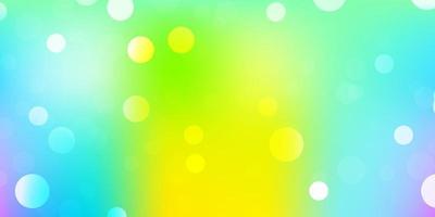 Light multicolor vector backdrop with chaotic shapes.