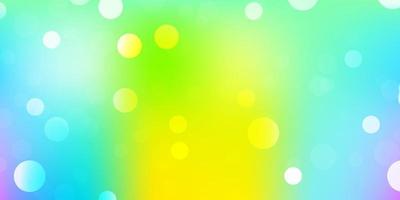 Light multicolor vector backdrop with chaotic shapes.