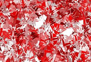 Dark Orange vector texture with random triangles.