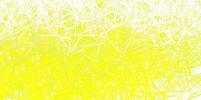 Light Green, Yellow vector texture with random triangles.