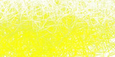 Light Green, Yellow vector texture with random triangles.