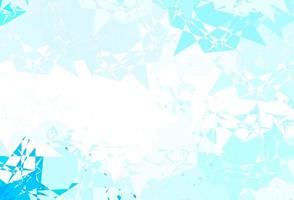 Light Pink, Blue vector background with polygonal forms.