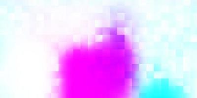 Light pink, blue vector cover in square style.