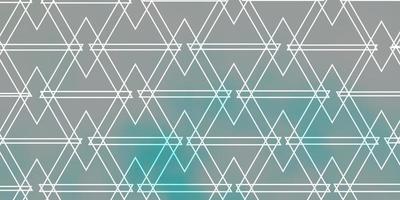 Light BLUE vector background with triangles.