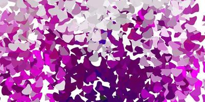 Light pink vector backdrop with chaotic shapes.