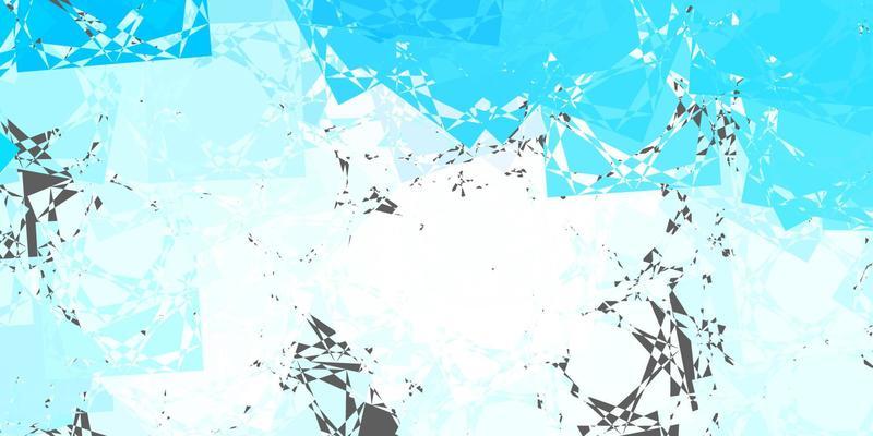 Light Pink, Blue vector texture with random triangles.