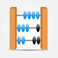 abacus icon vector illustration