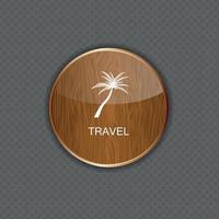 Travel application icons vector illustration