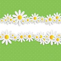 Flora Daisyl Design Vector Illustartion