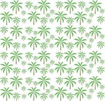Palm trees seamless pattern. Vector illustration. EPS 10.