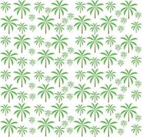 Palm trees seamless pattern. Vector illustration. EPS 10.