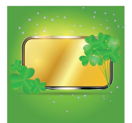 Saint Patricks day background vector illustration