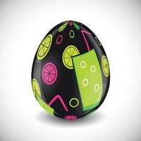 Beautiful Easter Egg Vector Illustration