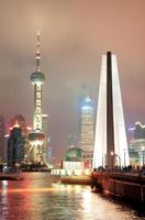 Shanghai, China, 2011 - Shanghai skyline and Monument photo