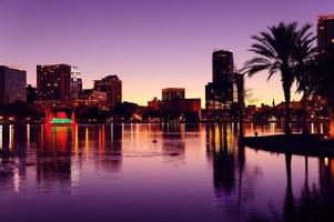 Orlando silhouette view photo