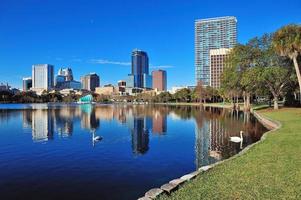 vista de la mañana de orlando foto