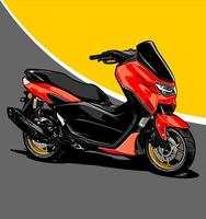 one of the new 155 cc scooter... vector