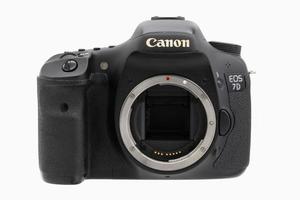 Canon 7D DSLR camera. photo