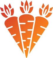 Carrots Icon Style vector