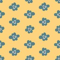 Floral seamless pattern. Colorful surface design vector