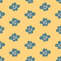 Floral seamless pattern. Colorful surface design vector