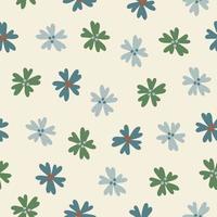 Floral seamless pattern. Colorful surface design vector