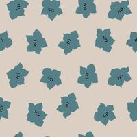 Floral seamless pattern. Colorful surface design vector