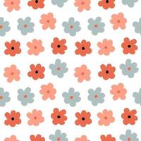 Colorful seamless pattern. Bright abstract shapes vector