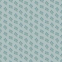 Seamless pattern with abstract shapes. Simple colored doodles vector