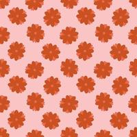 Abstract seamless pattern. Simple organic shapes vector