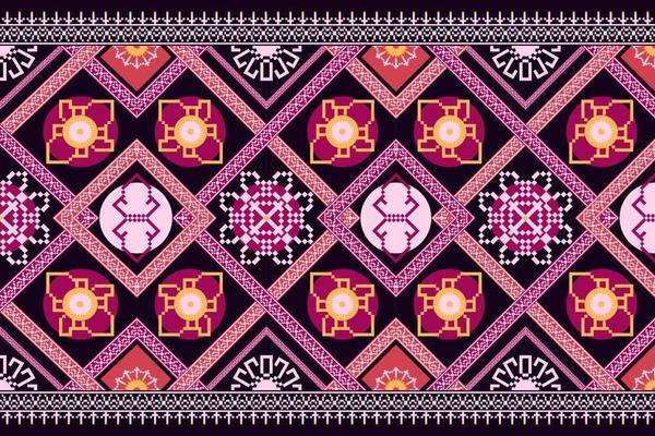 oriental ethnic geometry traditional seamless pattern design for background, rug, wallpaper, clothing, wrap, batik, cloth, embroidery style.