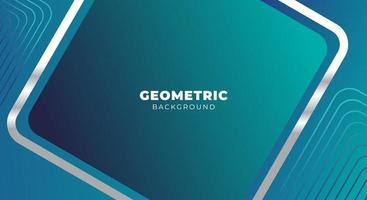 vector de fondo geométrico simple con línea plateada