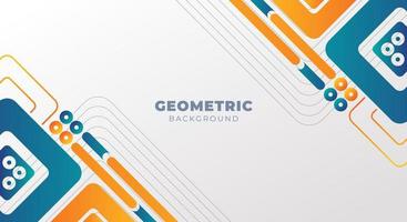 geometric background frame vector