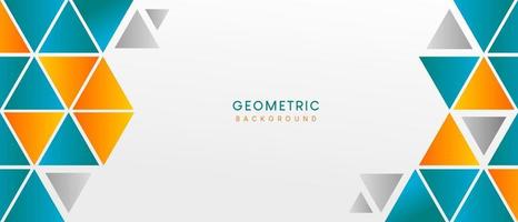 Abstract geometric background vector