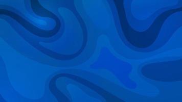 abstract blue wave motion, dynamic surface movement background vector