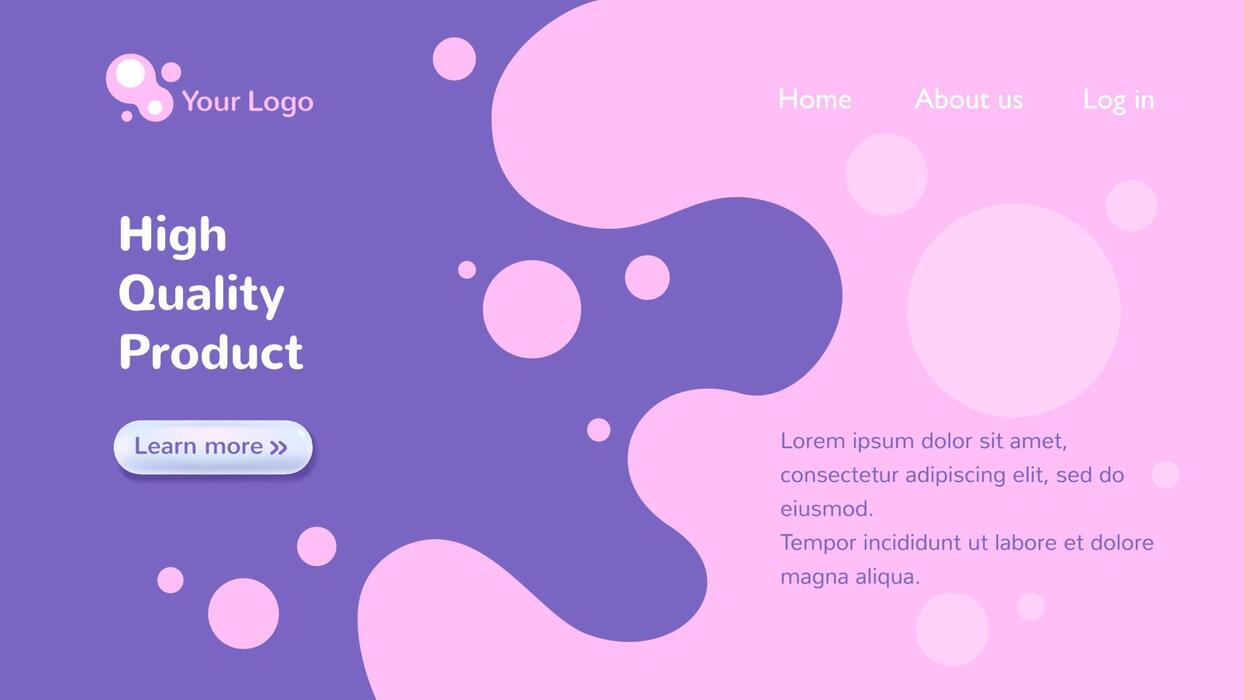 Website Cover Page Vector Art, Icons, and Graphics for Free Download