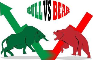 Bull VS Bear in stockmarket
